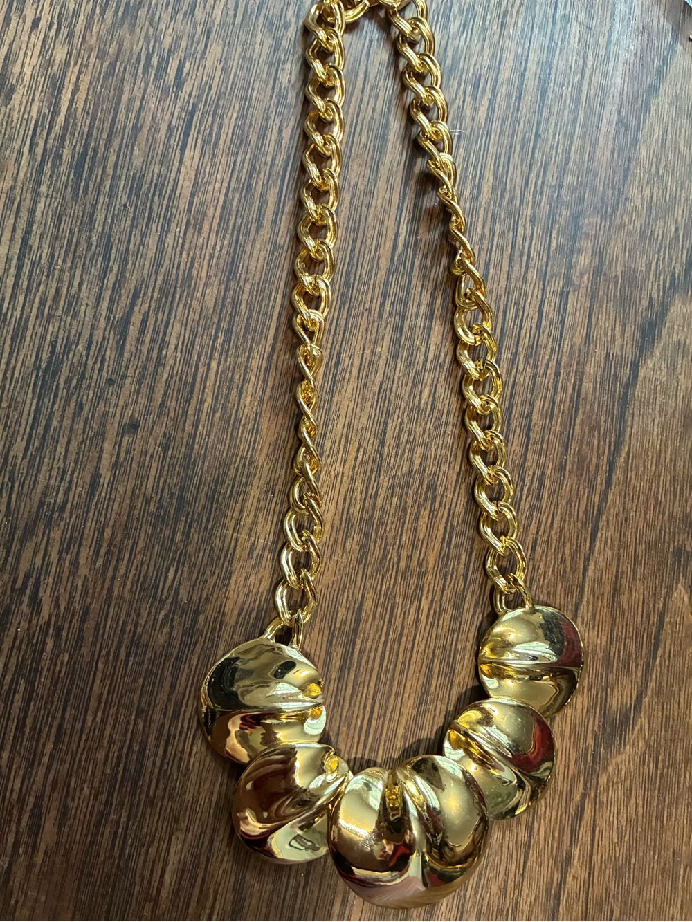 Gold Choker Statement Piece- Vintage